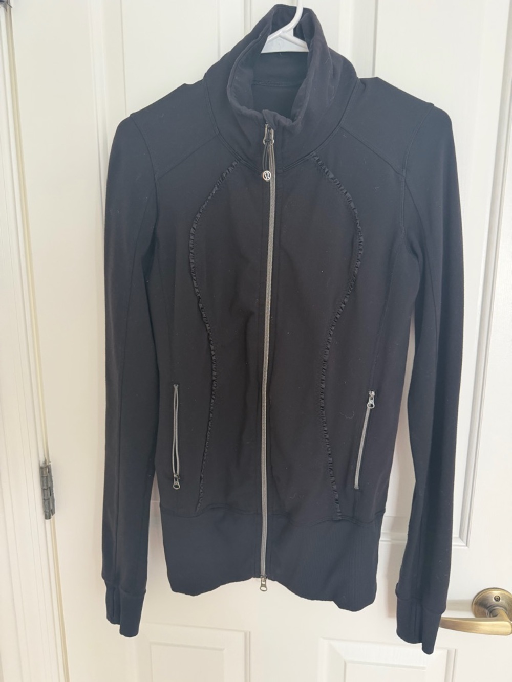 lululemon athletica Black Full-Zip Utility Jacket